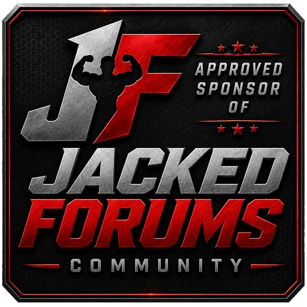 Square Approved Sponsor of Jacked Forums badge, 600 by 600 pixels