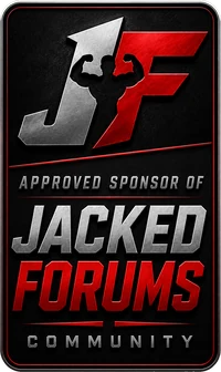 Vertical Approved Sponsor of Jacked Forums badge, 200 by 336 pixels